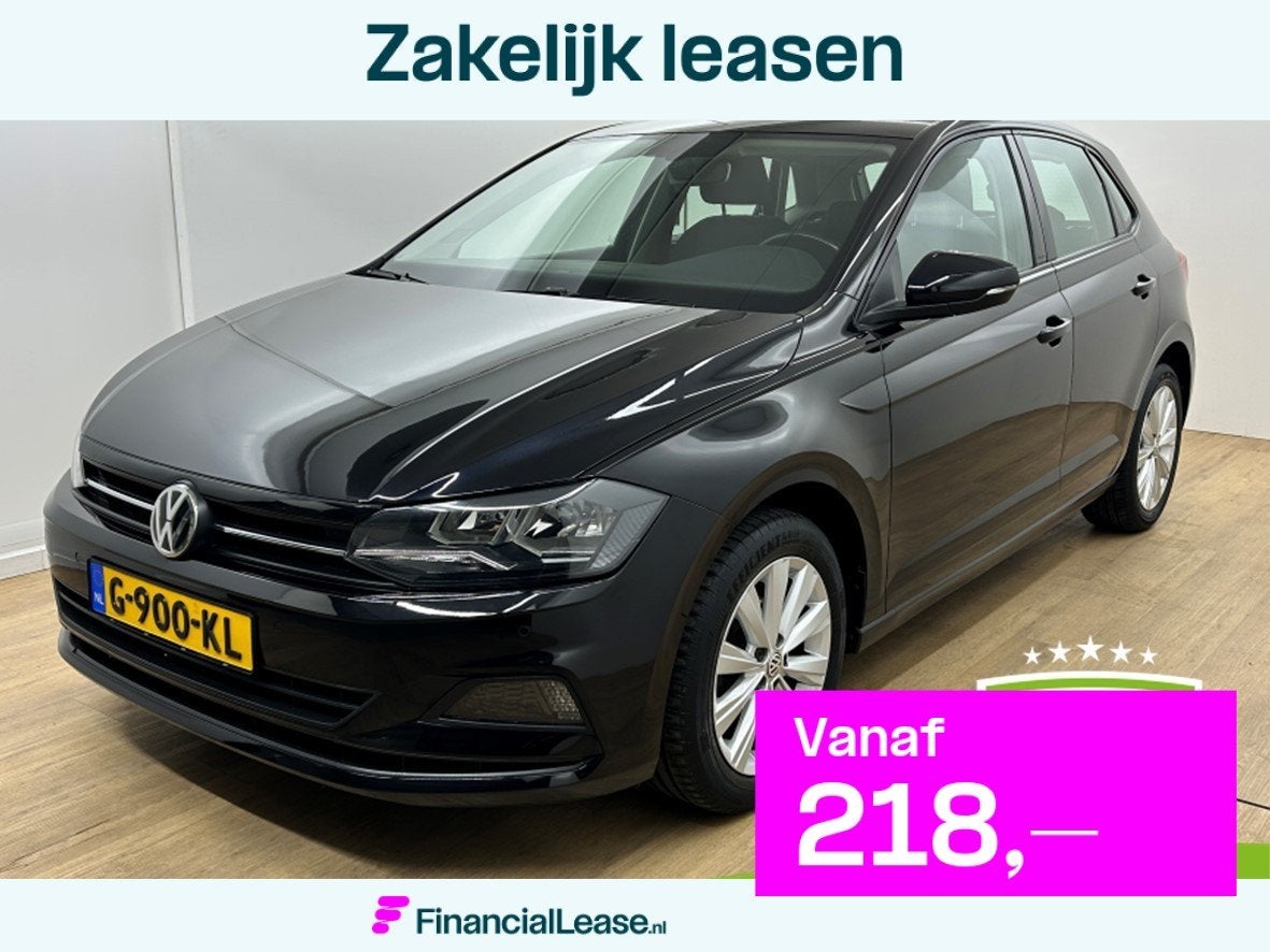 Volkswagen Polo Occasion 1.0 TSI Beats | Zwart | Tweedehands, Voorwielaandrijving, Dealer onderhouden, Zwart, Bedrijf