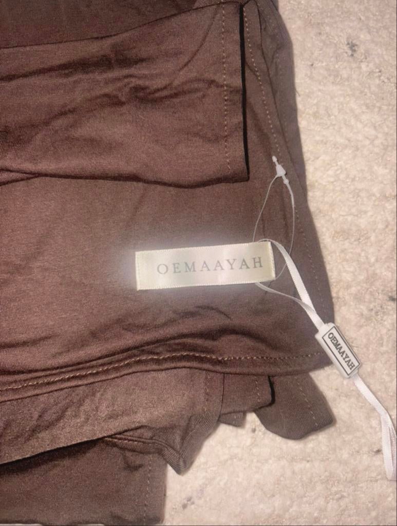 OEMAAYAH bruine sjaal, Ophalen of Verzenden, Nieuw