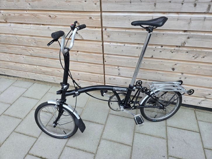 Brompton vouwfiets, Gebruikt, Brompton, 16 tot 18 inch, Versnellingen
