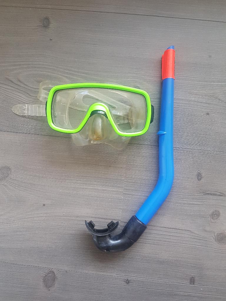 Duikbril en Snorkel, Ophalen of Verzenden, Gebruikt, Snorkelset
