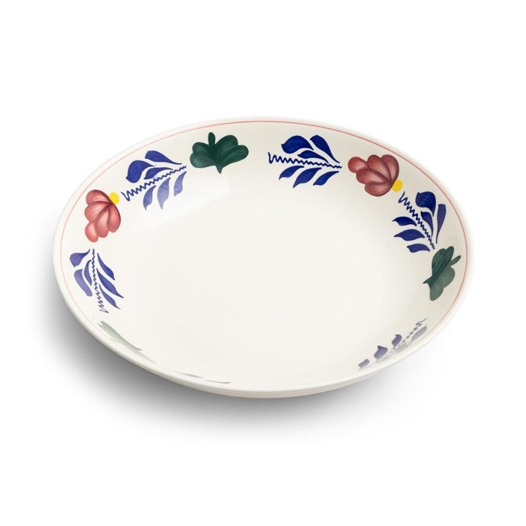 Royal Boch Boerenbont Diepe Schaal Compagnie 31cm, Landelijk/Boerenbont, Nieuw, Ophalen of Verzenden, Schaal of Schalen