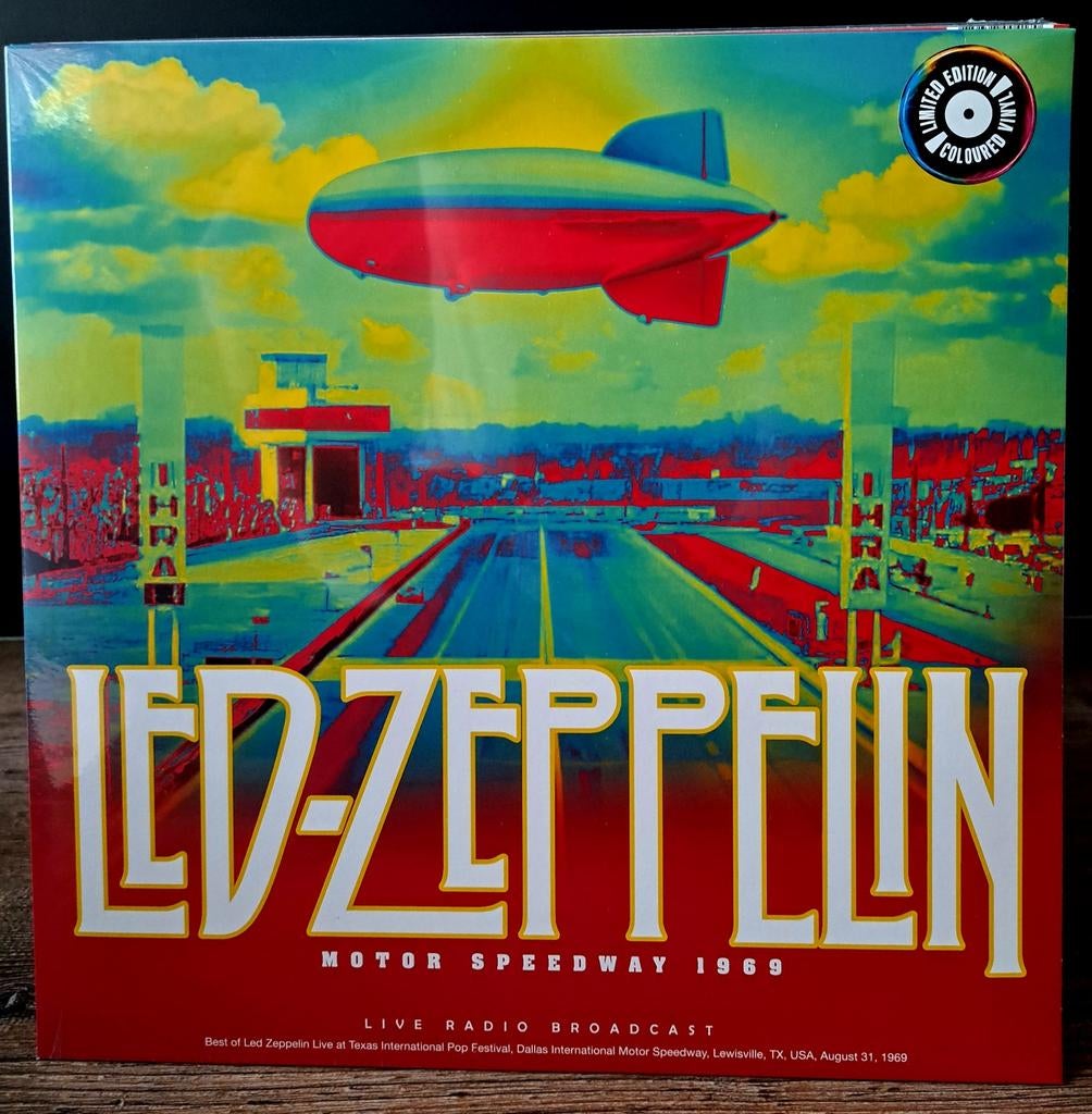 Led Zeppelin - Motor Speedway 1969 (Limited Edition LP), Ophalen of Verzenden, 12 inch, Nieuw in verpakking, Limited edition