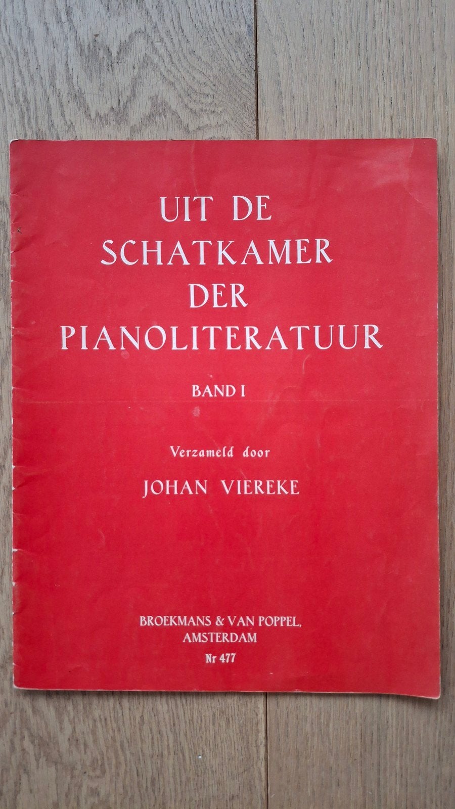 Uit de schatkamer der pianoliteratuur band 1 door J. Viereke, Ophalen of Verzenden, Gebruikt, Artiest of Componist, Klassiek
