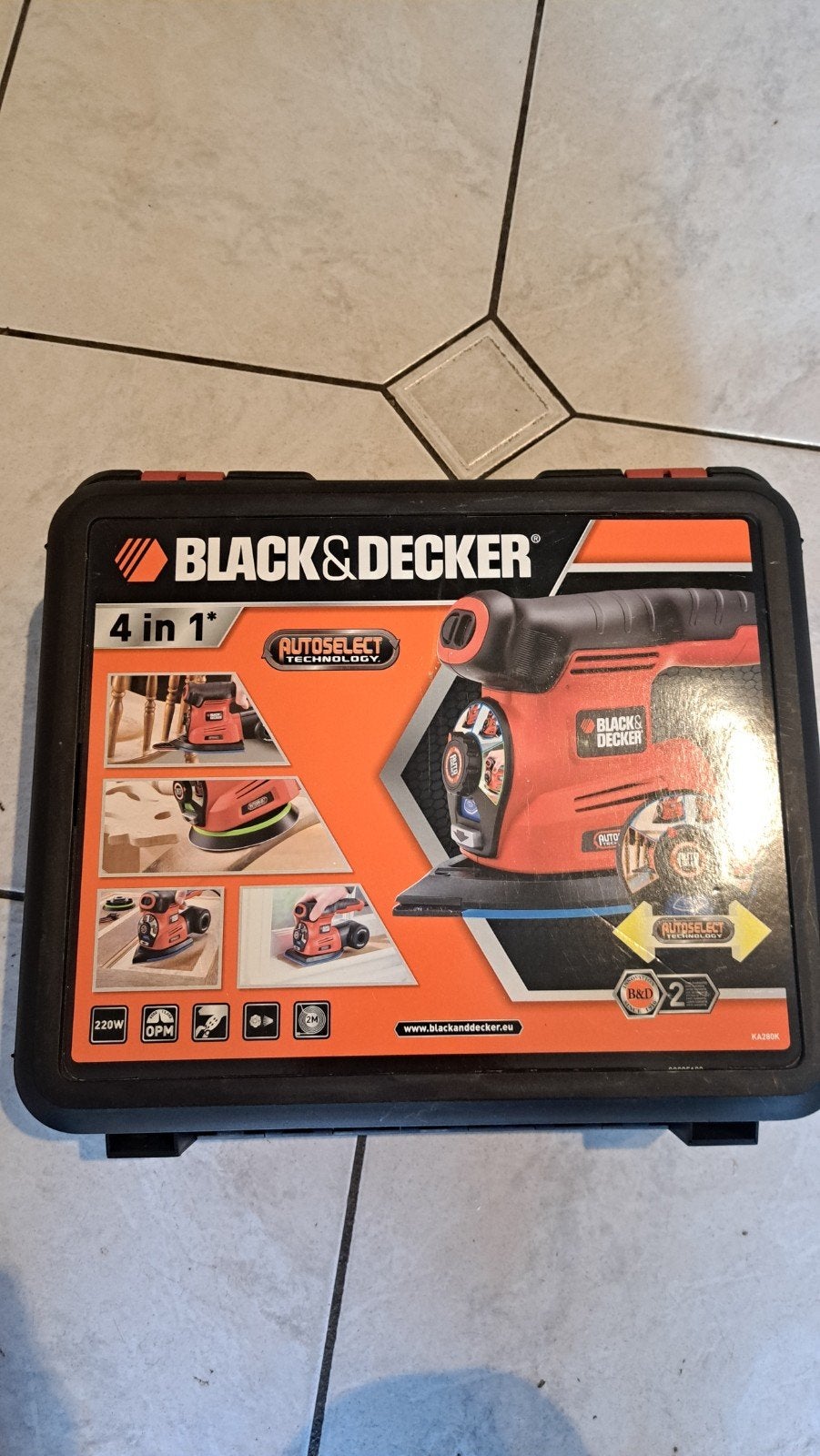 Black & Decker 4-in-1 schuurmachine - Gebruikt, Ophalen of Verzenden, Gebruikt, Minder dan 600 watt, Overige typen
