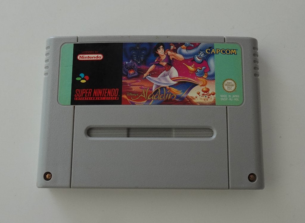 Aladdin voor Super Nintendo, Spelcomputers en Games, Ophalen, 1 speler, Racen en Vliegen, Zo goed als nieuw