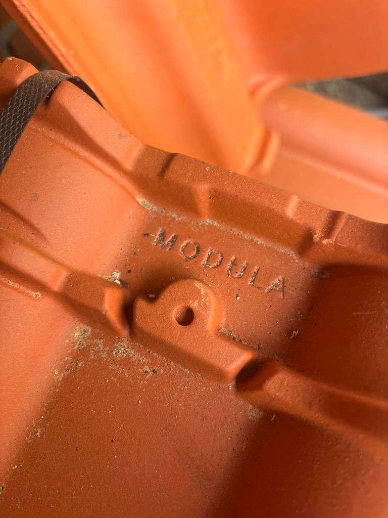 Modula dakpannen - Oranje/Terracotta, Gebruikt, Ophalen of Verzenden, 15 m² of meer, Dakpannen