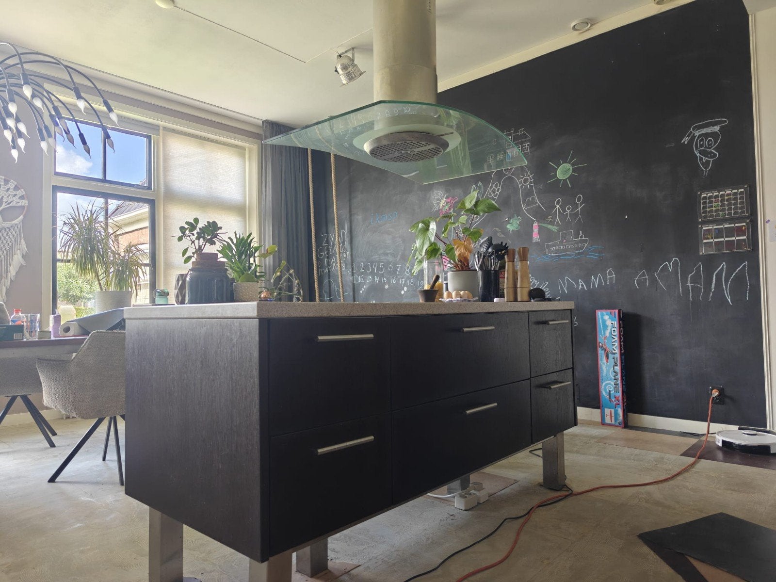Tielsa Keuken met kookeiland en diverse inbouwapparatuur, Huis en Inrichting, Ophalen, Gebruikt, Overige kleuren, Overige typen