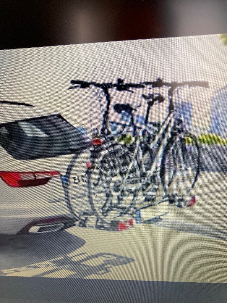 Fietsdrager voor 2 fietsen, Auto diversen, Fietsendragers, Ophalen, Gebruikt, 2 fietsen, Trekhaakdrager