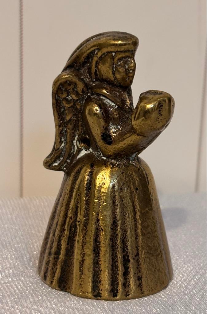 Messing Kaarsendover Engel, Ophalen of Verzenden, Koper of Brons