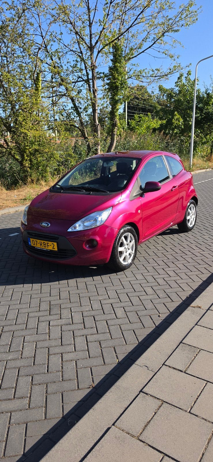 Ford Ka Titanium| 147.325 km | Airco | Véél optie& APK, Voorwielaandrijving, Stof, 4 cilinders, 4 stoelen