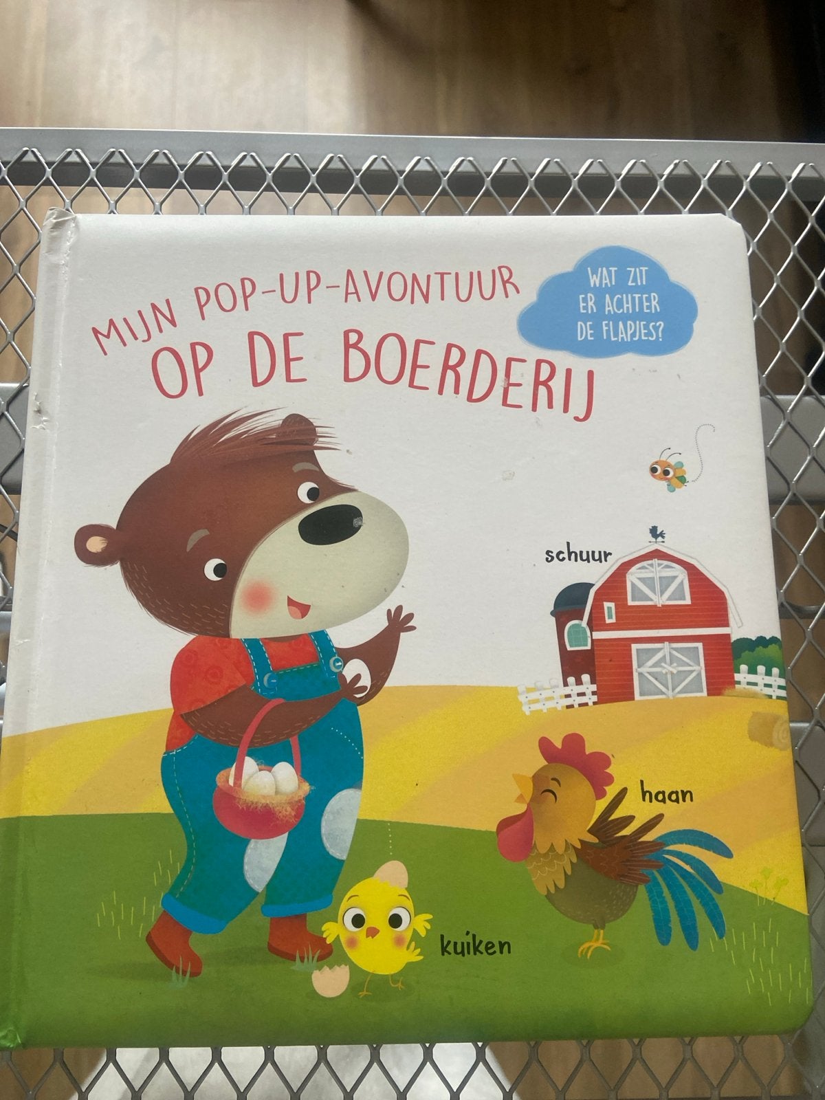Mijn Pop-Up-Avontuur Op De Boerderij - Interactief Boek, Ophalen of Verzenden, Zo goed als nieuw, Uitklap-, Voel- of Ontdekboek