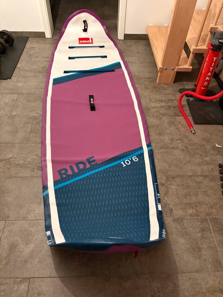 Red Paddle 10.6 Ride Stand Up Paddle Set – zo goed als nieuw, Watersport en Boten, Suppen, Ophalen of Verzenden, Zo goed als nieuw