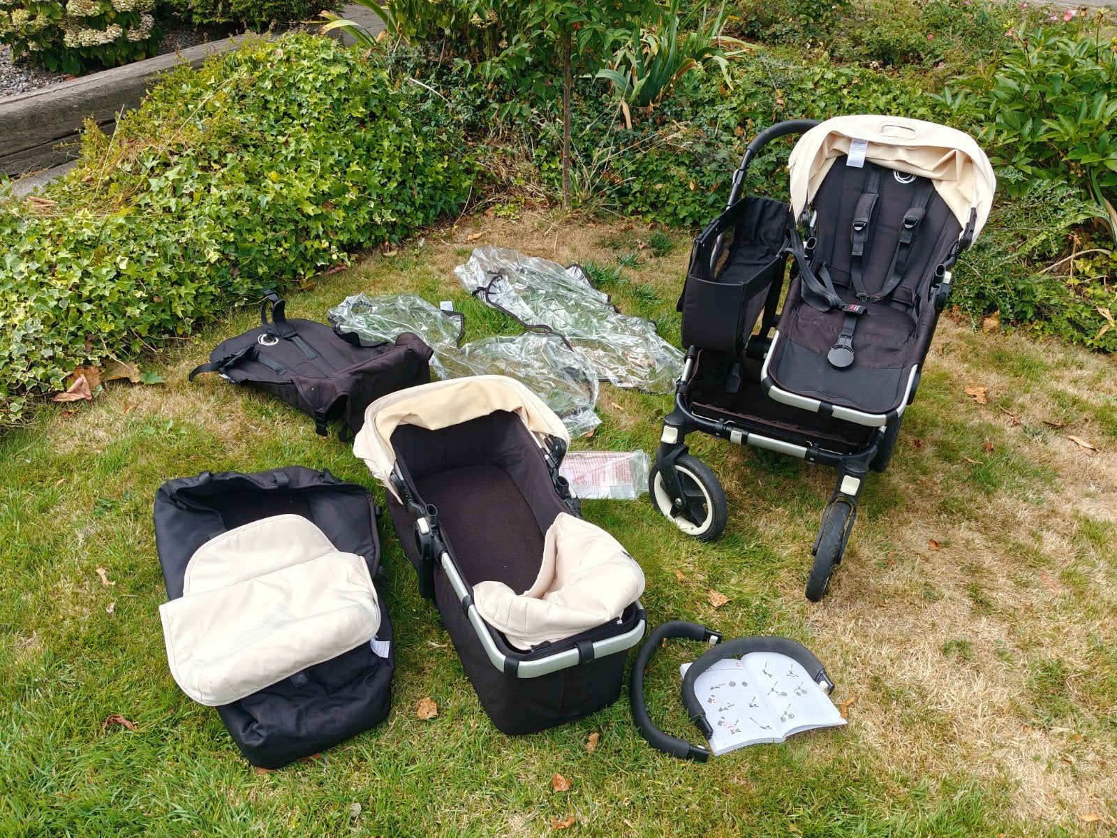 Bugaboo Donkey Duowagen Twin, Ophalen, Gebruikt, Combiwagen, Duowagen