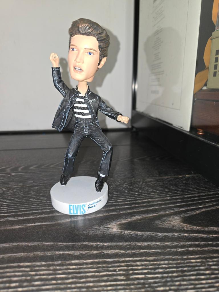 Elvis Presley Jailhouse Rock Bobblehead - NECA, Ophalen of Verzenden, Zo goed als nieuw
