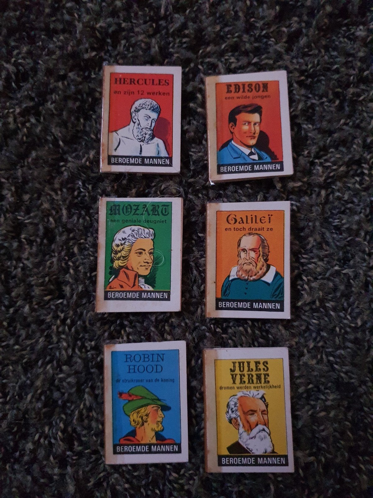 6 miniboekjes van moccona reclame., Ophalen of Verzenden, Overige typen