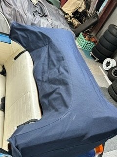 Blauwe afdekhoes voor Volkswagen Kever Cabriolet, Gebruikt, Onbekend@voorbeeld.com, Onbekend, Ophalen of Verzenden