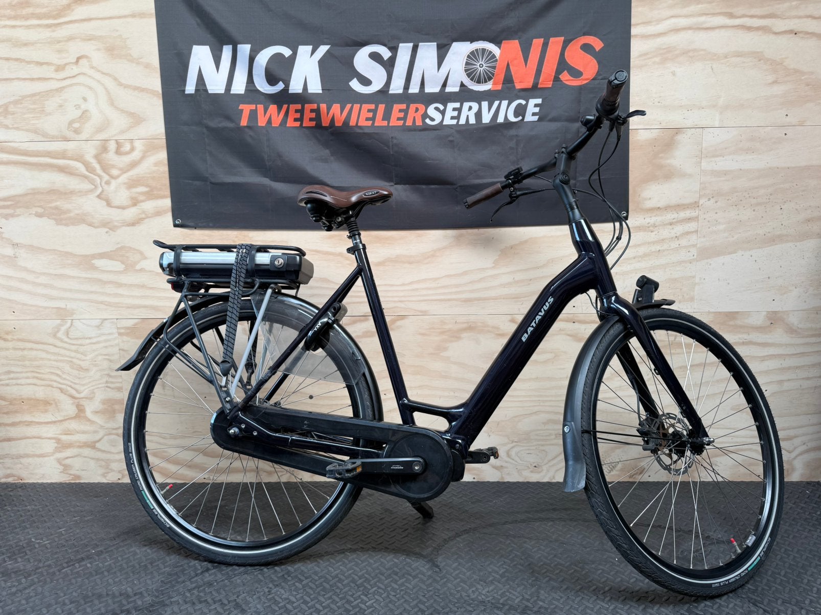 Batavus | Finez E-go | 61cm | 28” | 392Wh, Fietsen en Brommers, 59 cm of meer, Ophalen, Zo goed als nieuw, Batavus