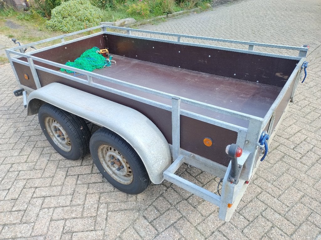 Aanhanger tandemasser 2000kg, Auto diversen, Aanhangers en Bagagewagens, Ophalen, Gebruikt