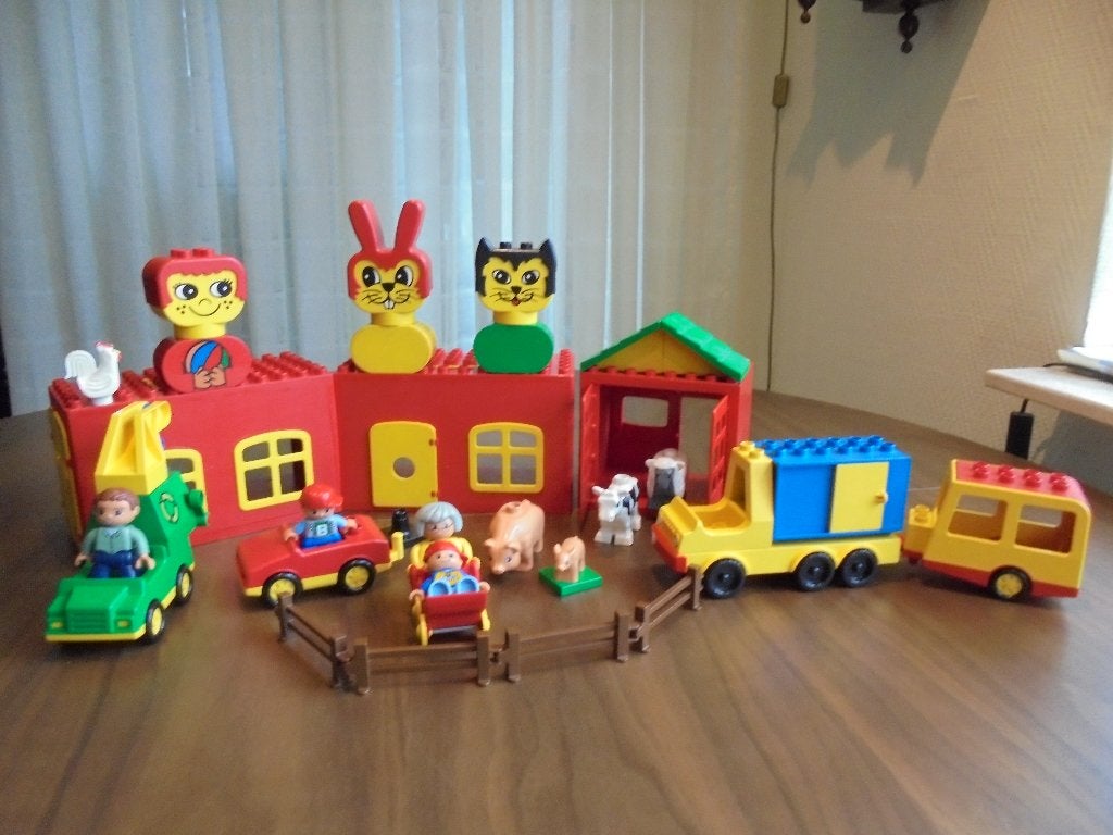 lego duplo boerderij met div, Ophalen of Verzenden, Gebruikt, Overige typen, Duplo