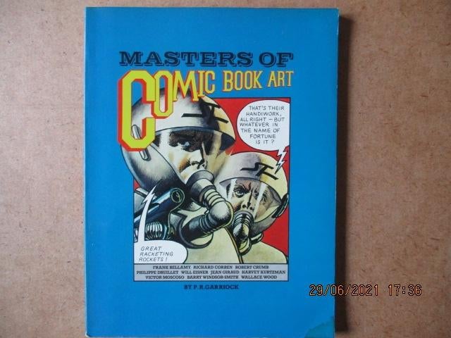 adv4772 masters of comic book art engels, Eén stripboek, Ophalen, Gelezen