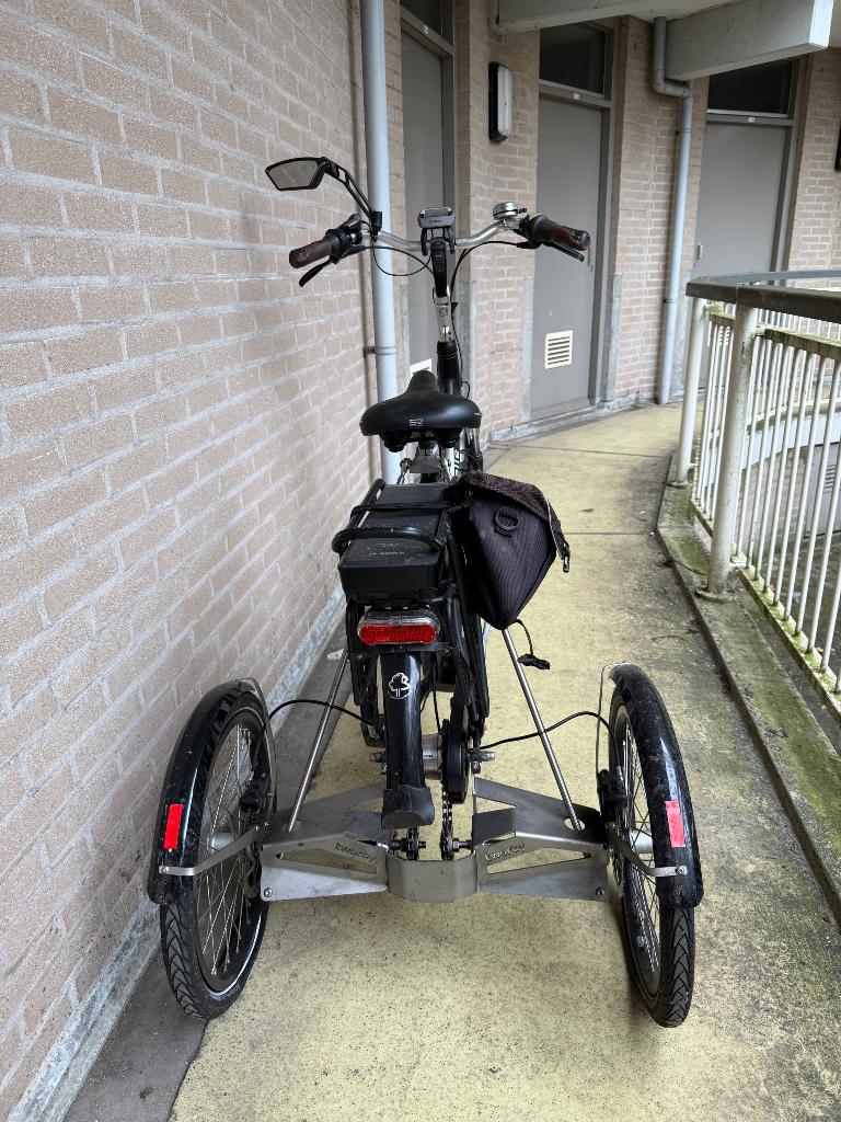 Elektrische Fiets gazelle ombouw met zijwielen, Ophalen, Zijwieltjes, Gazelle, 16 tot 20 inch