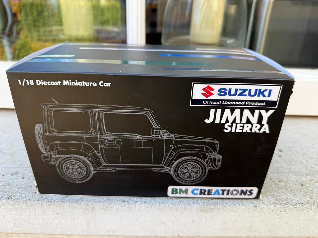 1:18 Suzuki Jimny (B74) Jungle Green 2020 BM Creations, Hobby en Vrije tijd, Modelauto's | 1:18, Overige merken, Info@bmc.style