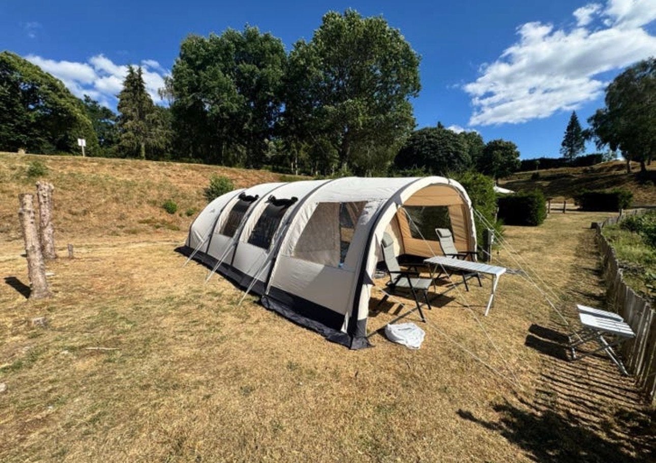Obelink Miami Easy Air 6 opblaasbare tunneltent, Caravans en Kamperen, Ophalen, Gebruikt, Tot en met 6
