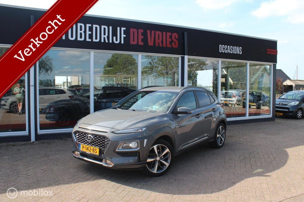Hyundai Kona 1.0 T-GDI N-Line Pakket Full Options Leder/Hud, Voorwielaandrijving, Gebruikt, Euro 6, Leder