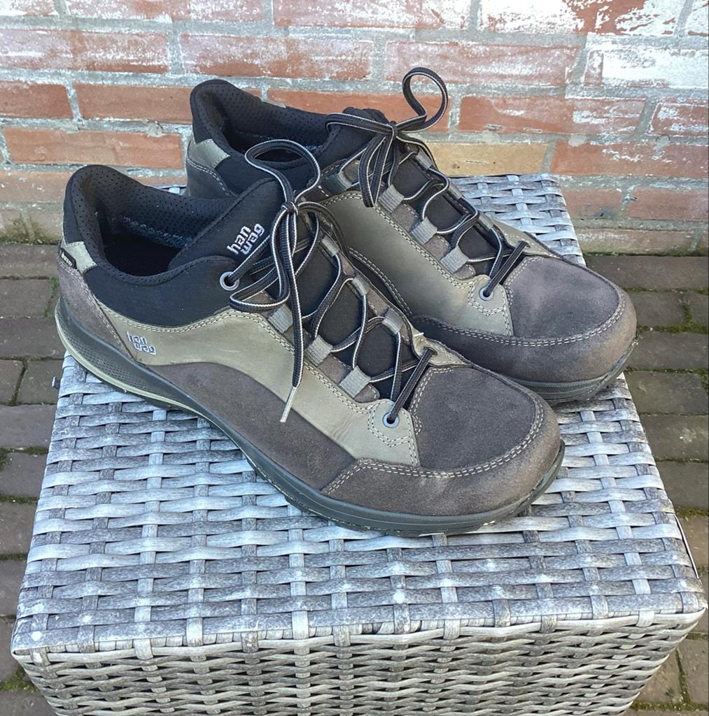 Hanwag Banks Low GTX wandelschoenen heren maat 45, Ophalen, Zo goed als nieuw, Schoenen