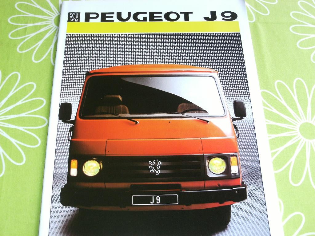 Autofolders Bestelbus Peugeot o.a. uit de jaren 80, Ophalen of Verzenden, Zo goed als nieuw, Peugeot