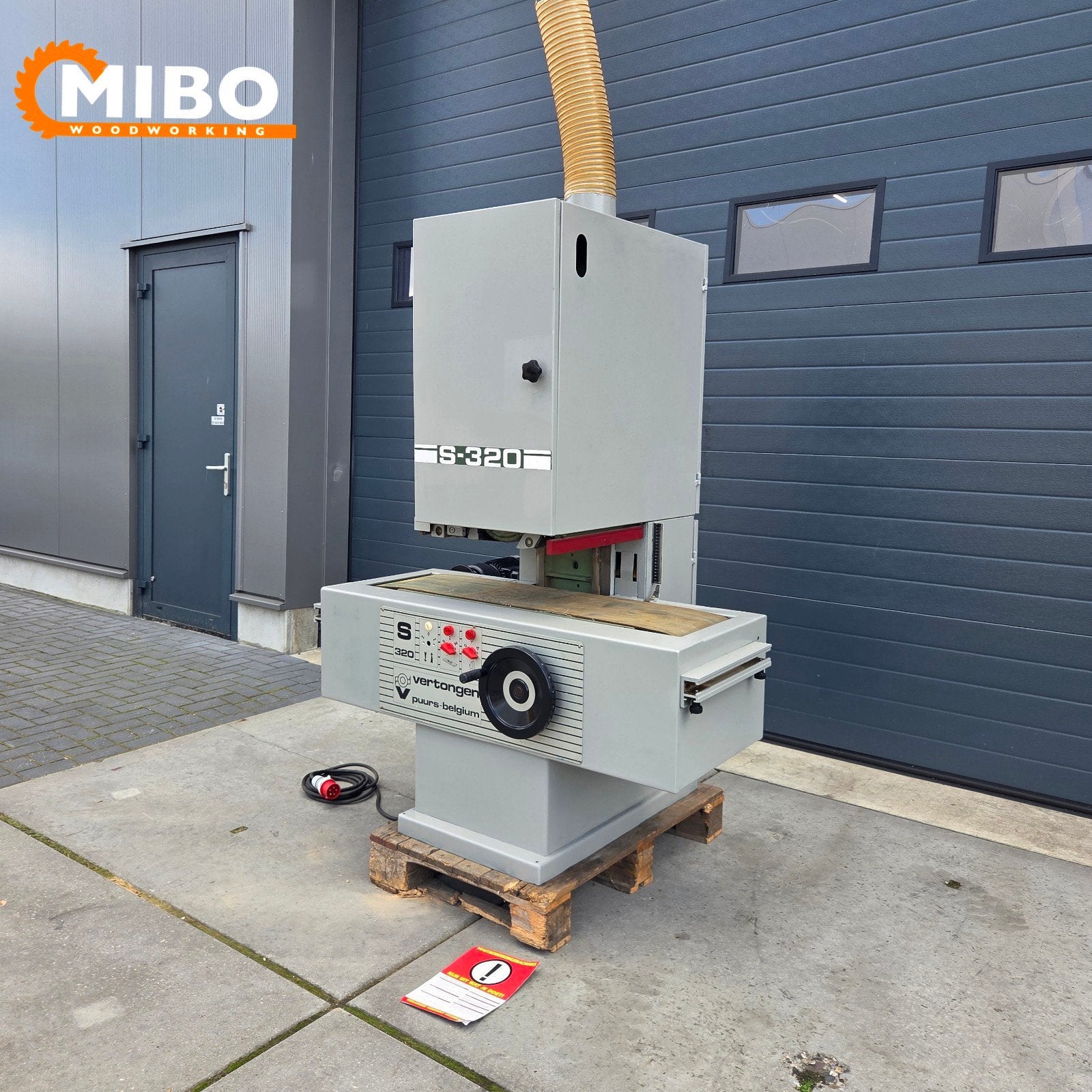 Vertongen schuurmachine breedband 320mm compact ***, Ophalen of Verzenden, Zo goed als nieuw, 1200 watt of meer, Overige typen