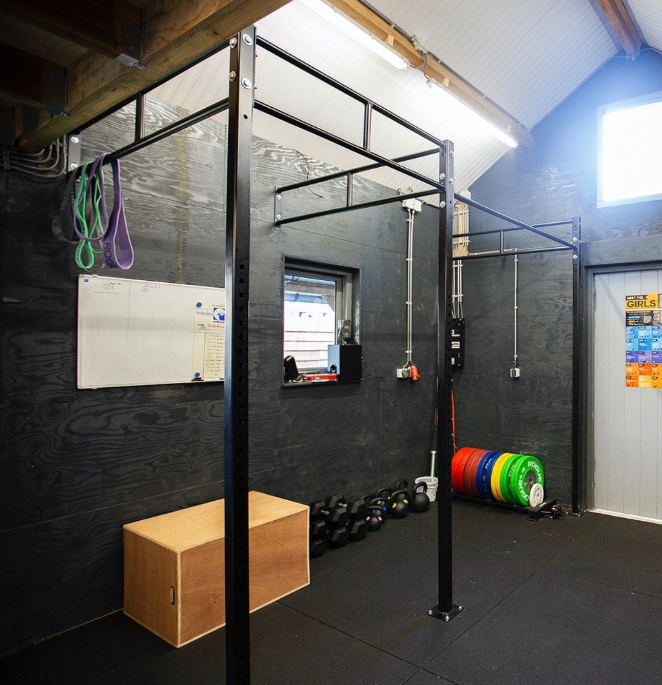 Crossfit Station Wandmodel, Sport en Fitness, Ophalen, Zo goed als nieuw, Overige typen