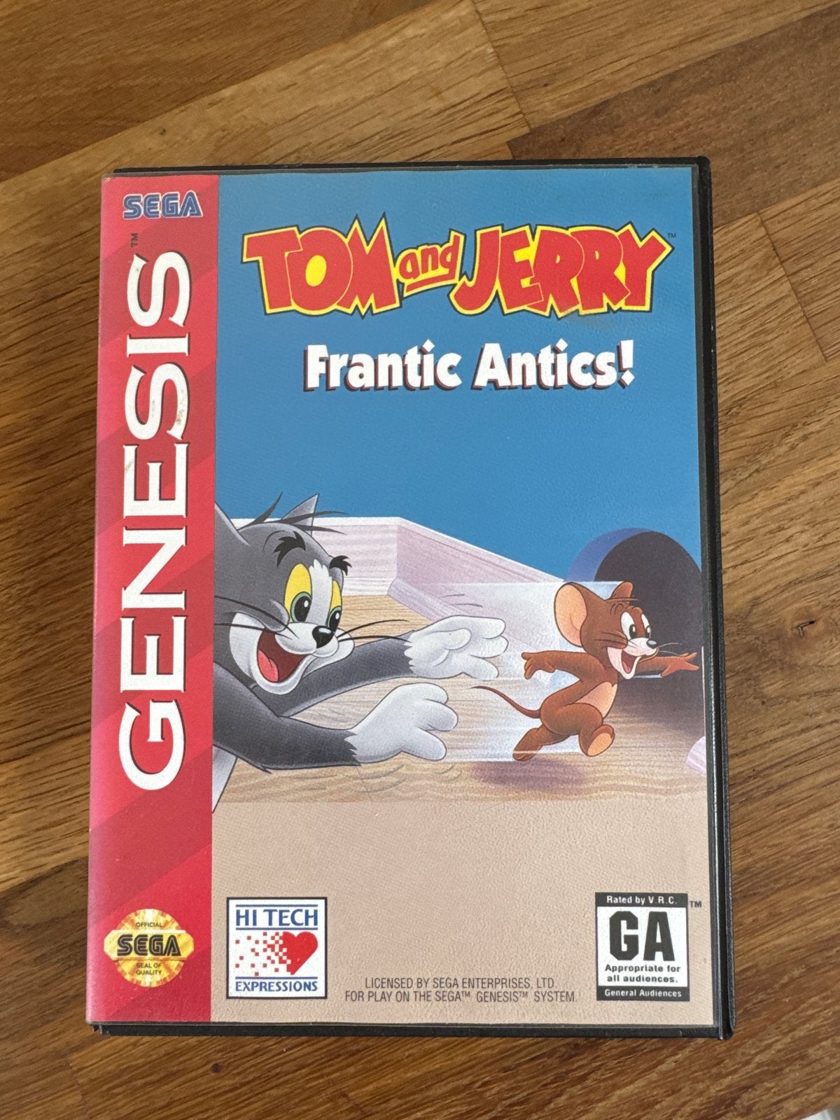 Tom and Jerry Frantic Antics! Sega Genesis, Spelcomputers en Games, Avontuur en Actie, Gebruikt, 2 spelers, Ophalen of Verzenden