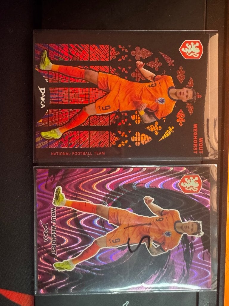 Wout Weghorst DAKA /50 & /99 – Netherlands – 2x Numbered, Ophalen of Verzenden, Nieuw, Plaatje