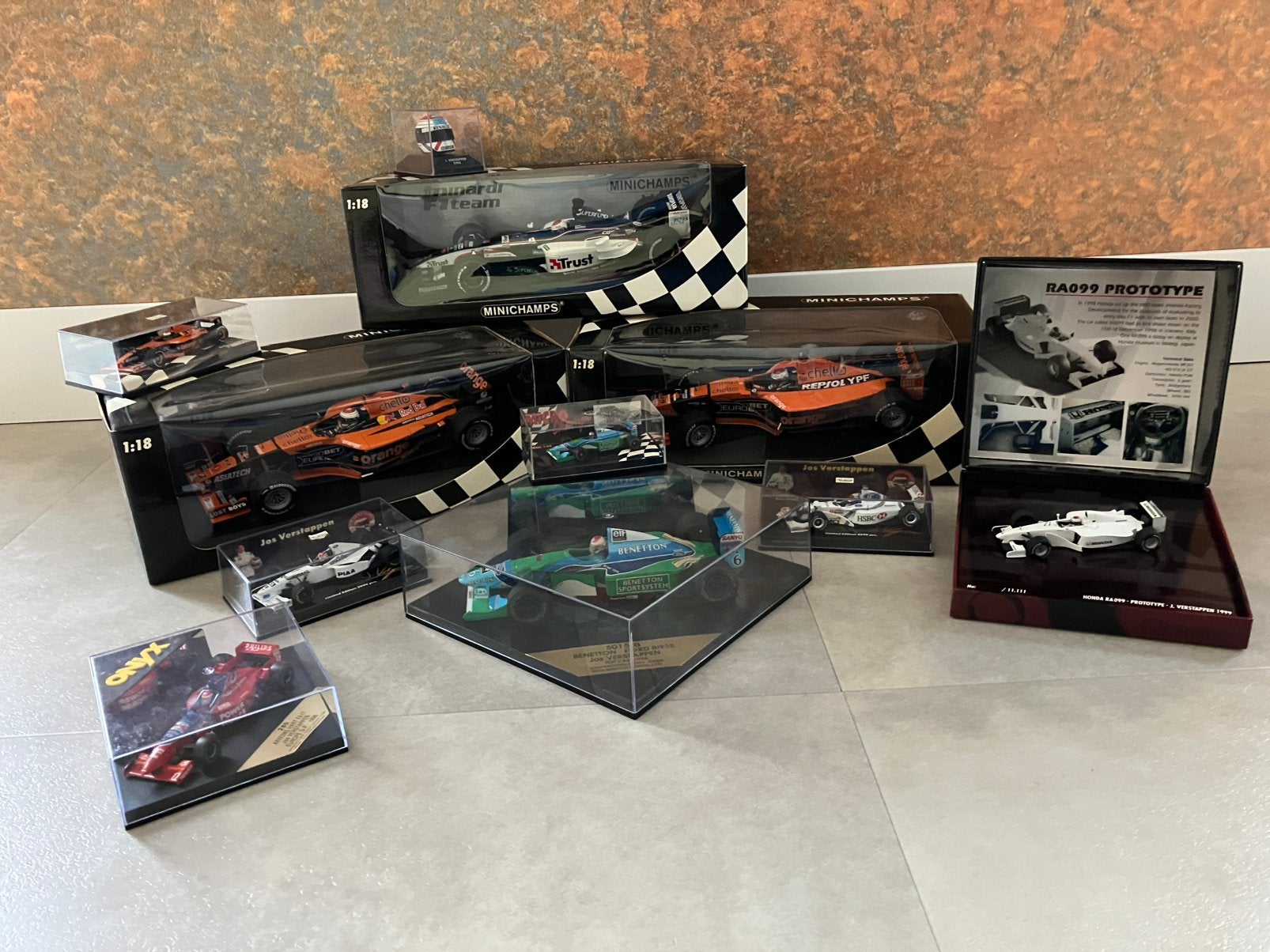 Modelauto’s Jos Verstappen, Ophalen, Zo goed als nieuw, Auto