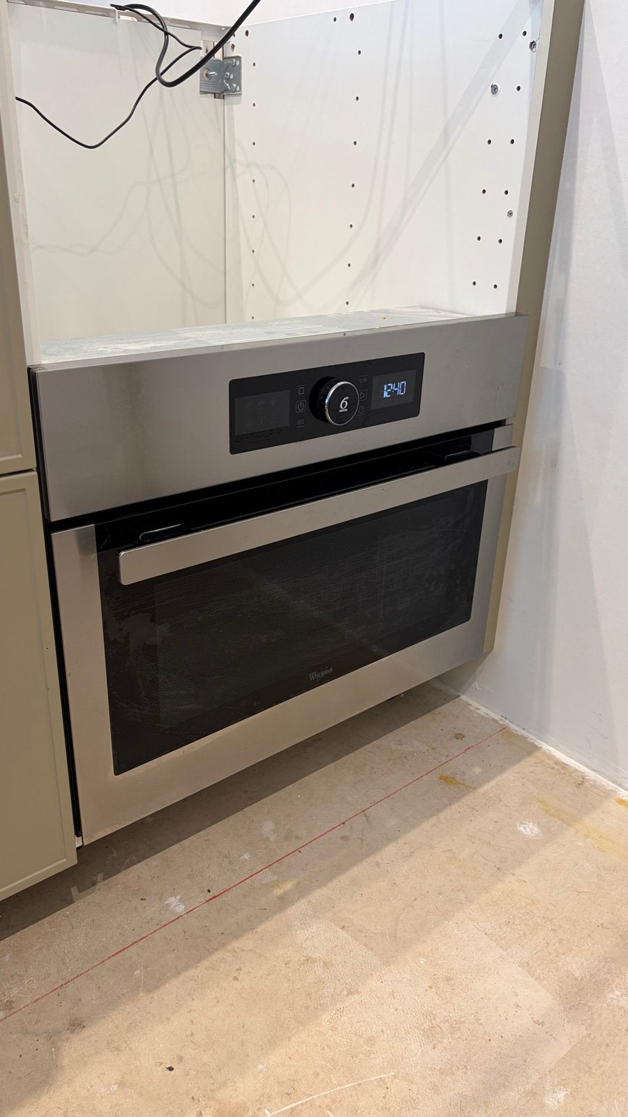 Whirlpool Inbouw Combimagnetron  AMW505IX, Witgoed en Apparatuur, Magnetrons, Ophalen, Combimagnetron, 60 cm of meer, Grill