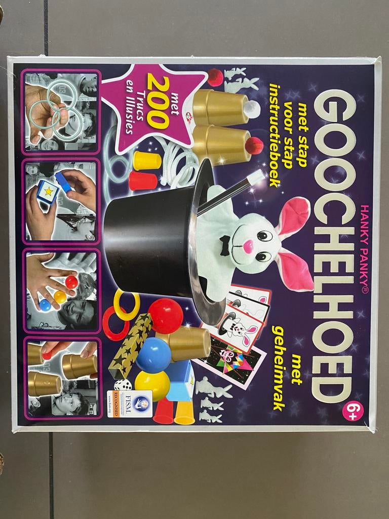 Goocheldoos, Ophalen, Zo goed als nieuw