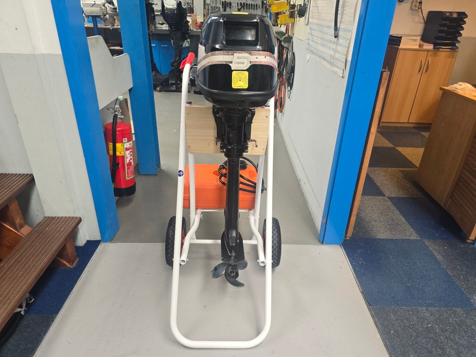 Gebruikte Mercury 5 pk 4-takt langstaart model 1999, Watersport en Boten, Ophalen, Gebruikt, 5 tot 10 pk, Viertaktmotor