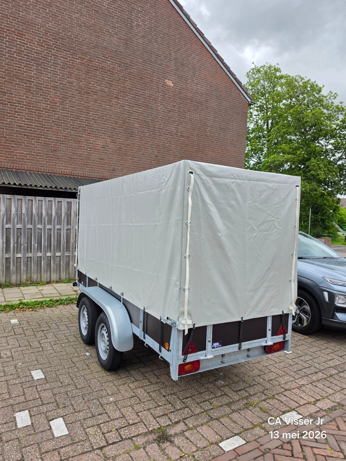 nieuwe Tandemaster 2 asser /  3m  lang  NIEUW!!, Ophalen, Nieuw