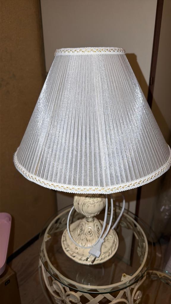 Mooi lamp met kap, Ophalen of Verzenden, Zo goed als nieuw