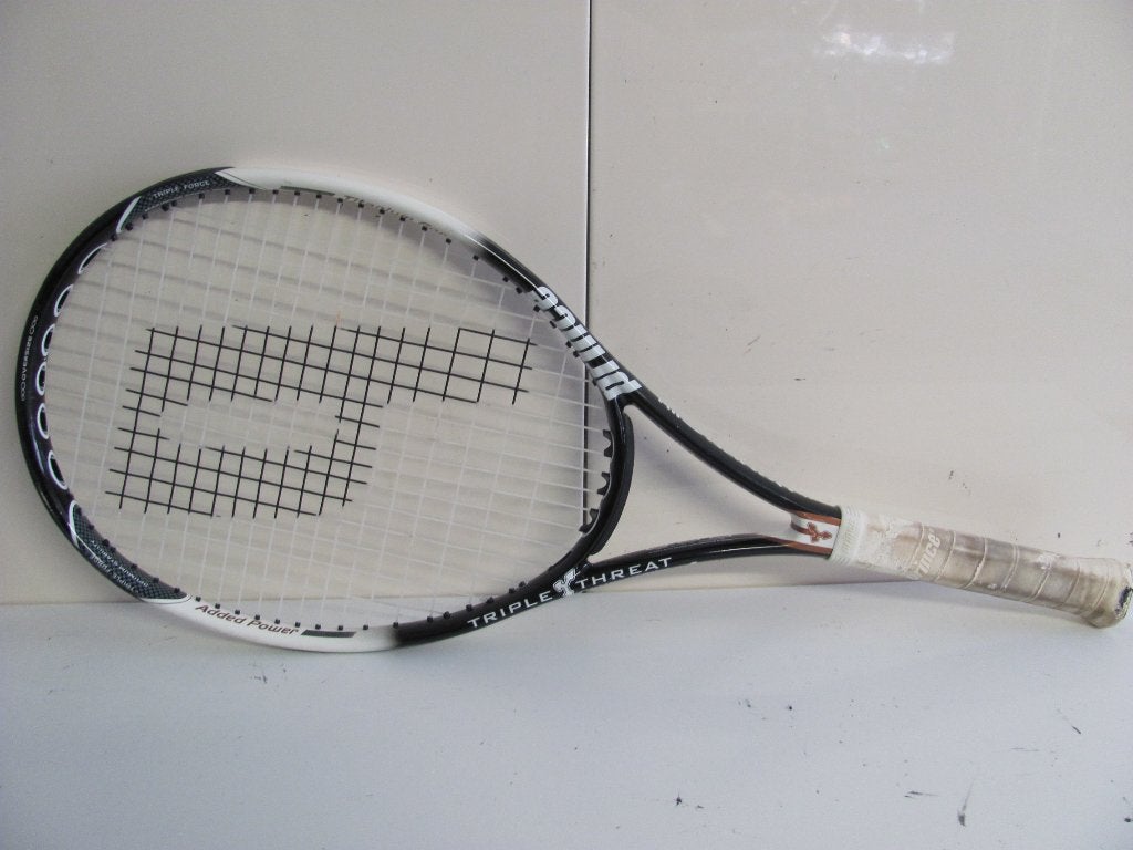 tennisracket van Prince AiroBandit triple threat, Sport en Fitness, Tennis, Prince, Ophalen of Verzenden, Zo goed als nieuw, Racket
