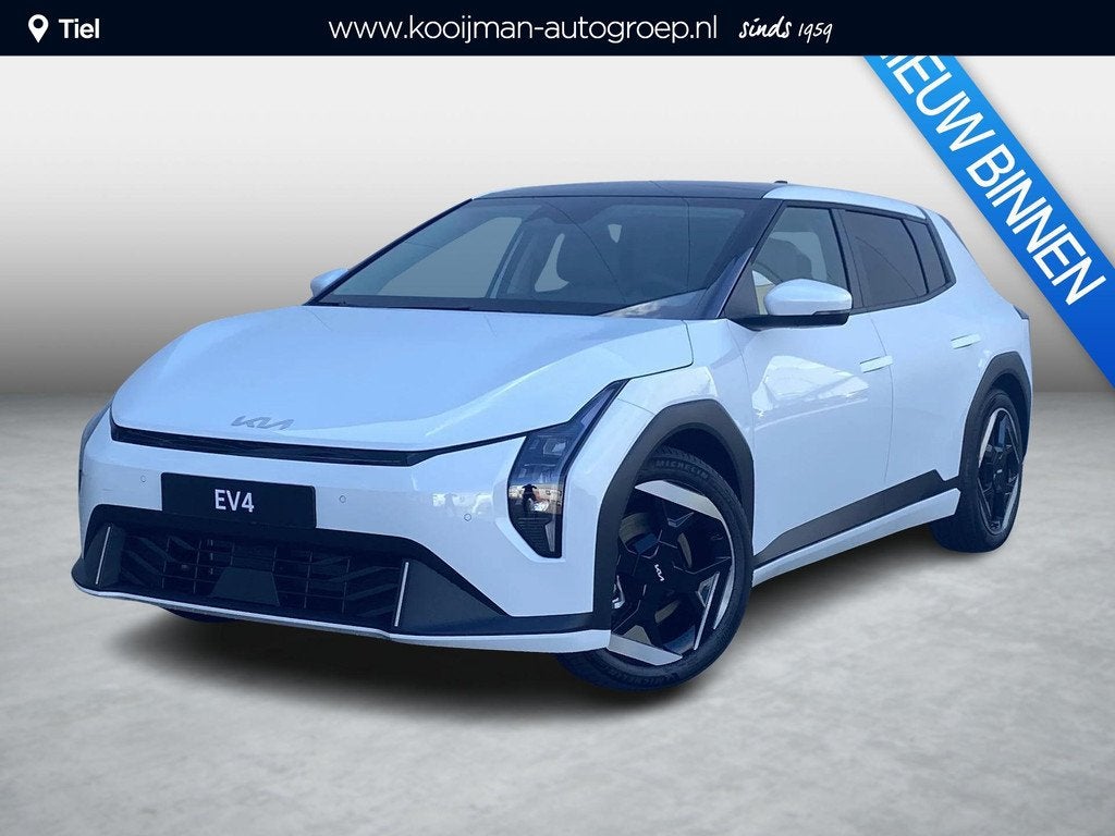 Kia EV4 Plus Advanced 58.3 kWh Nieuw uit voorraad leverbaar,, Stof, Nieuw, 204 pk, 58 kWh