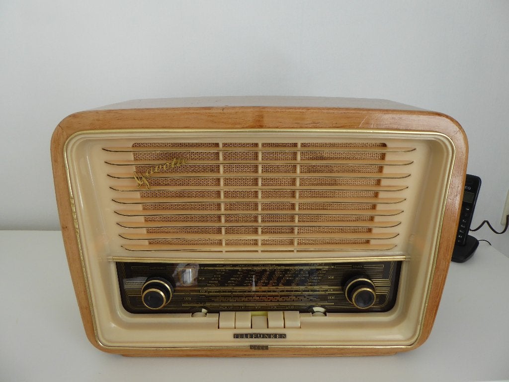 Mooie Spelende Telefunken Gavotte 6 Export, Antiek en Kunst, Ophalen of Verzenden