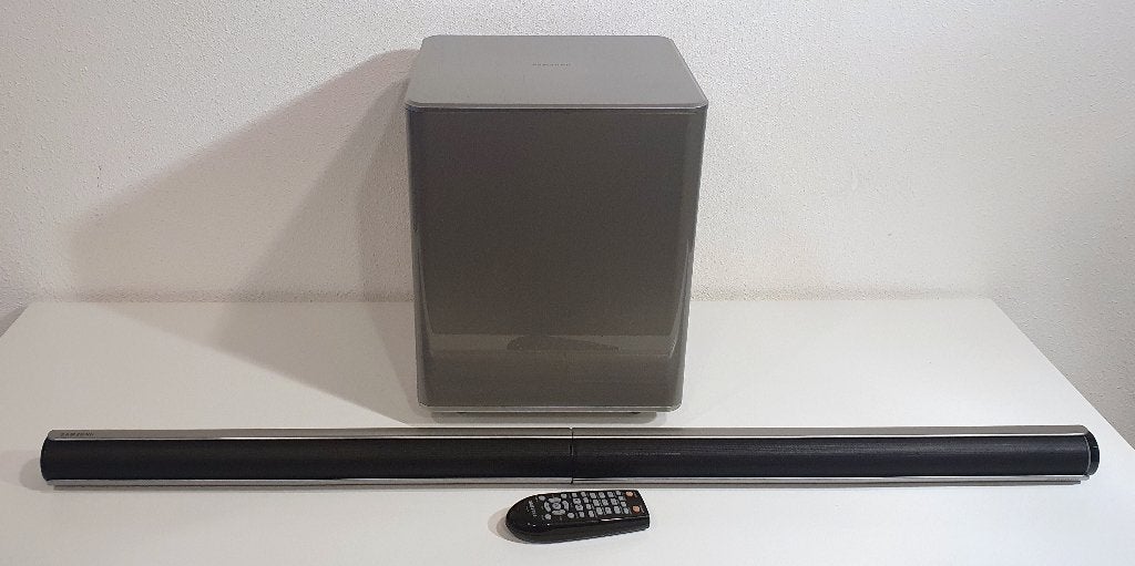 Draadloze 2.1 soundbar met subwoofer - Samsung HW-E551, Ophalen, S, S, S
