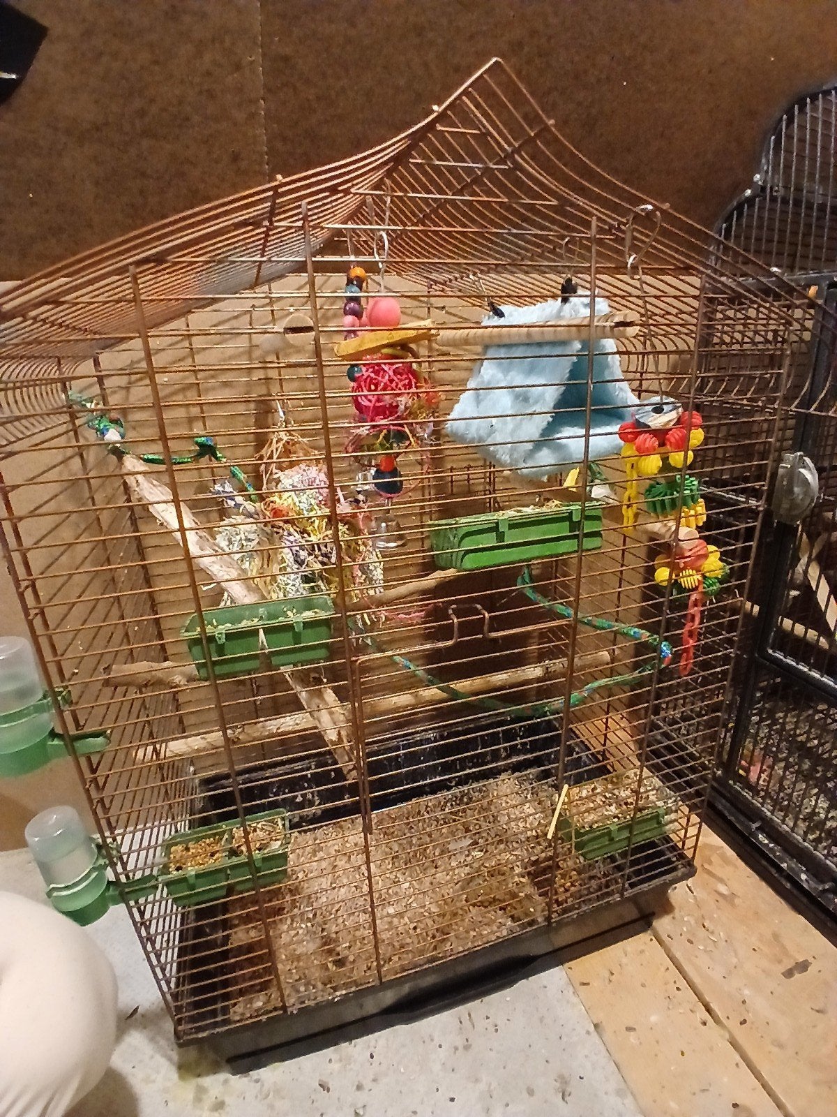 een kooi, Dieren en Toebehoren, Ophalen of Verzenden, Zo goed als nieuw, Vogelkooi