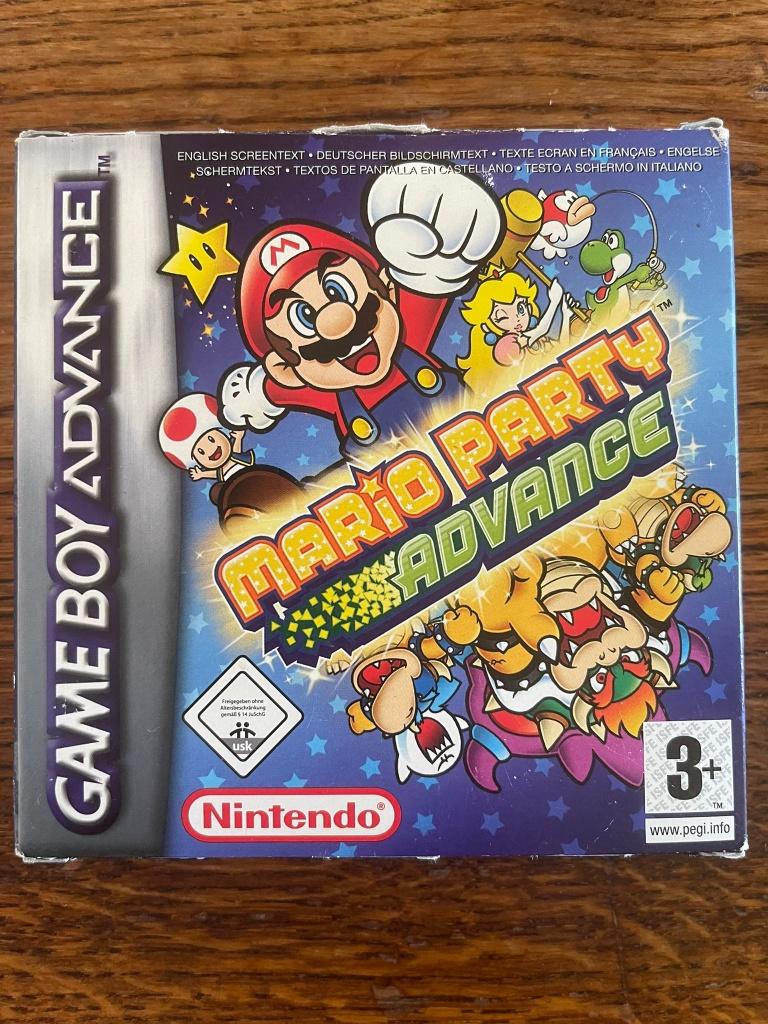 Mario Party Advance (CIB) – Inclusief originele Party Board, Ophalen of Verzenden, Zo goed als nieuw, Platform, 3 spelers of meer