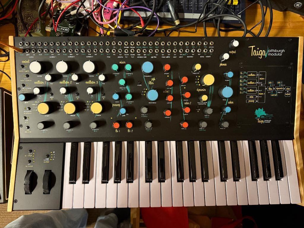Taiga Keyboard (met Clouds en Milky Way), Overige merken, Zo goed als nieuw, Met midi-aansluiting, Overige aantallen