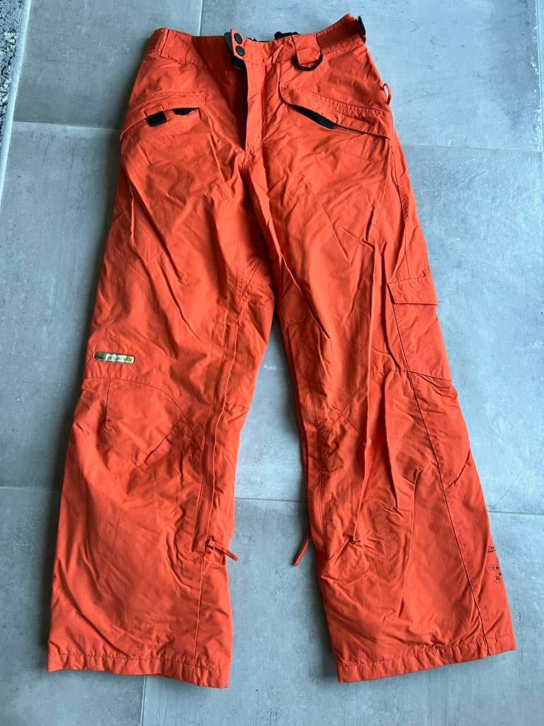 Oranje skibroek Brunotti, maat M izgs, Ophalen of Verzenden, Gedragen, Maat 38/40 (M), Broek