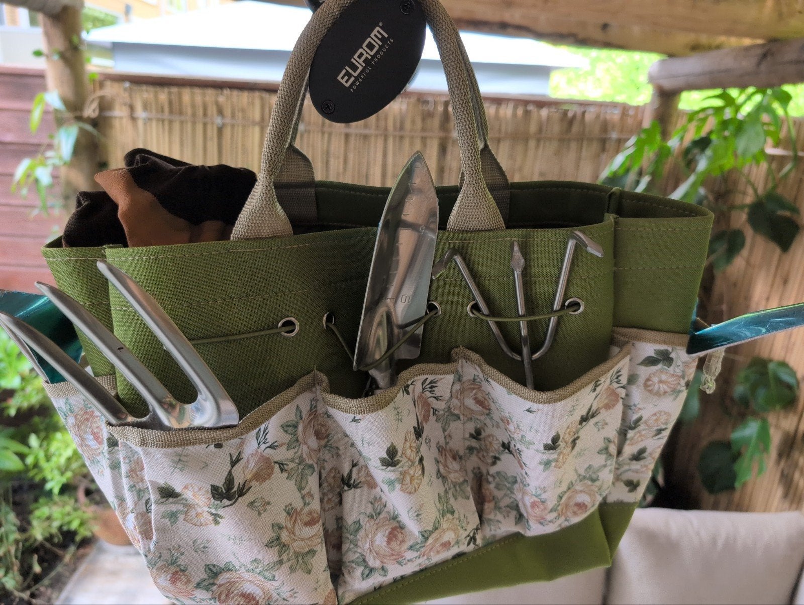 Tuin Gereedschap Set met Tas en Handschoenen, Ophalen of Verzenden, Nieuw, Overige soorten, Eurom
