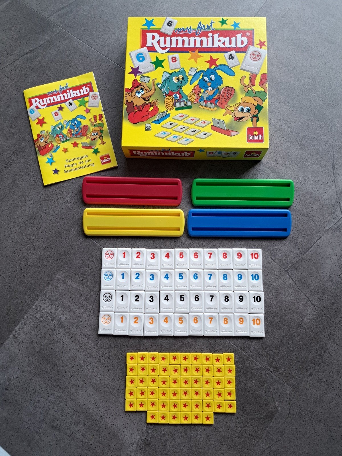 My first Rummikub zo goed als nieuw / compleet.

Zie overige, Hobby en Vrije tijd, Gezelschapsspellen | Overige, Ophalen of Verzenden